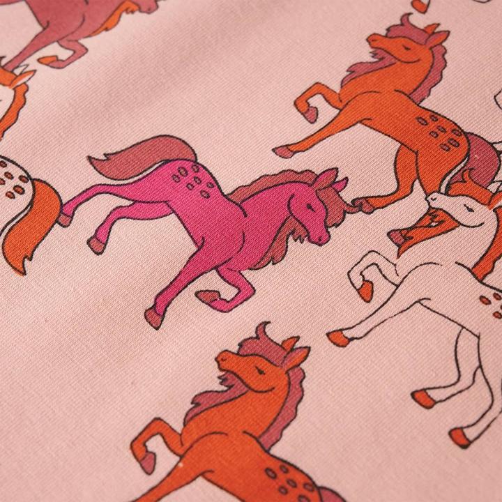 Produktbild VidaXL Kinderpyjama mit Langen Ärmeln Hellrosa 104,Material: 95 (104)