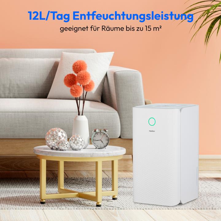 Actual product image Medion Luftentfeuchter DH10 (MD12047) (15 m², 12 l/24h)