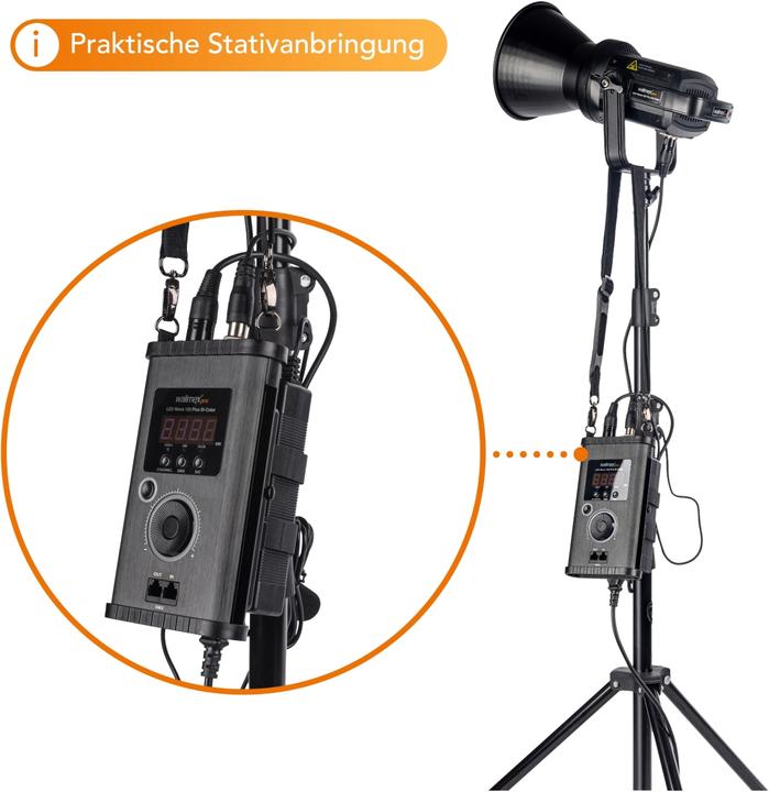 Actual product image Walimex pro LED Niova 120 Plus Bi-Color 120W (Studio light)