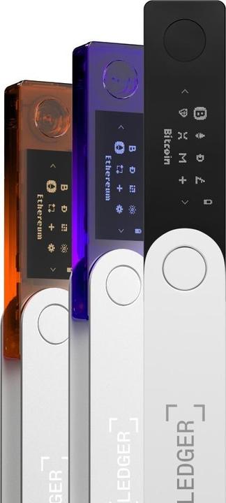 Produktbild Ledger Nano X Krypto-Hardware-Geldbörse Onyxschwarz (Bitcoin, Ripple, Litecoin, Weitere)