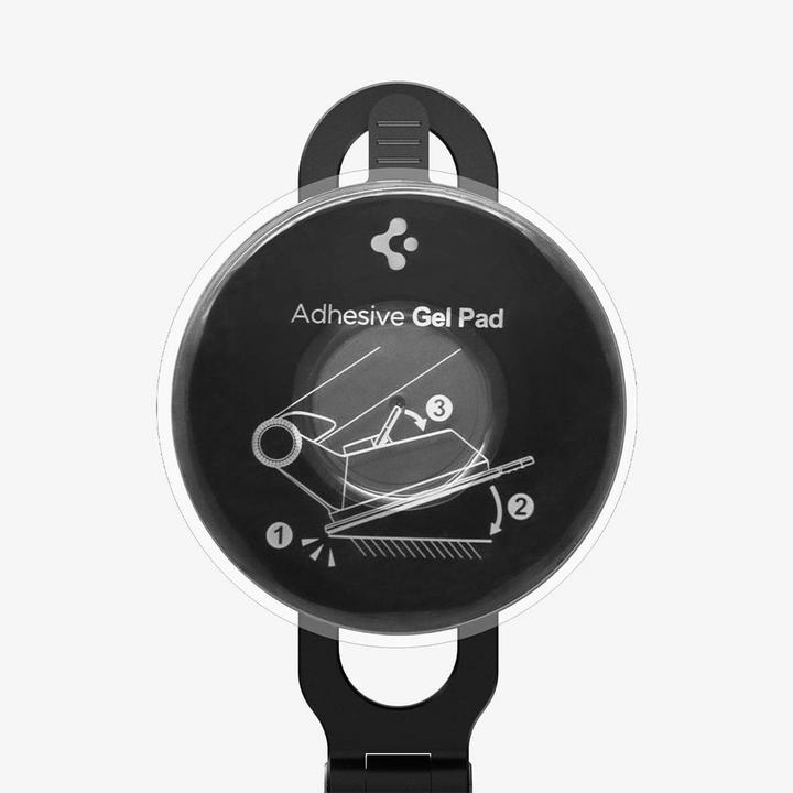 Actual product image Spigen car mount with charger ITM35W Onetap Pro 3 Magnetic Magsafe Dashboard Car Mount Wireless Char (15 W)