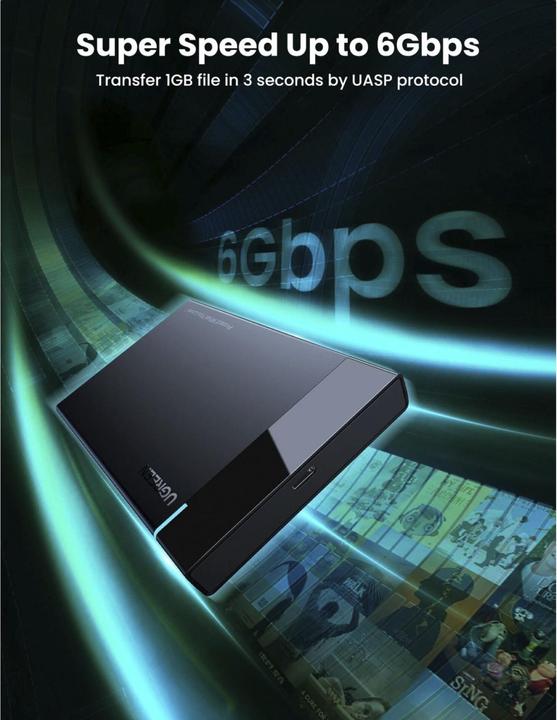 Image du produit Ugreen Boîtier de disque dur (2.5")
