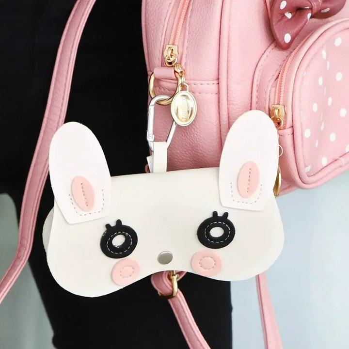 Immagine prodotto Only-Bags.Store Cartoon Portable Sun Eye Glasses Box PU Leder Brillenetui Sonnenbrille
