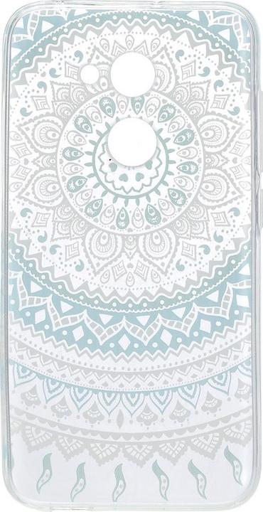 Actual product image König Design Henna Cover for Alcatel A3 XL Case Protective Cover Silicone Bumper Cases Sun Blue (Alcatel A3 XL)