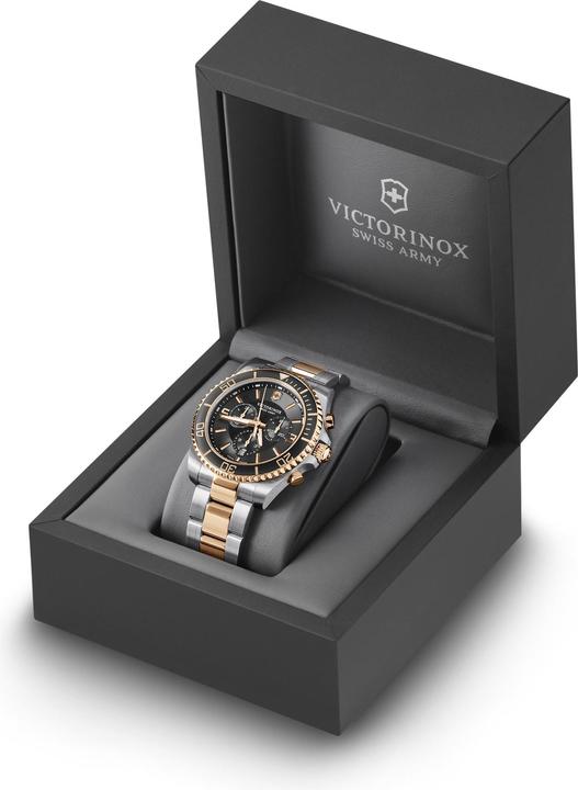 Produktbild Victorinox Maverick Chrono 43, 5N 2T, BLK dial, 5N 2T SST br (Chronograph, Taucheruhr, 43 mm)