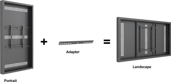 Image du produit Multibrackets Cadre arrière du moniteur, 75"/1287