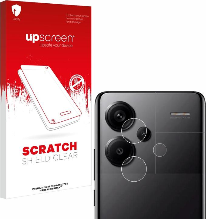 Produktbild upscreen Schutzfolie Displayschutz Displayschutzfolie Folie Klar Transparent (1 Stück, Xiaomi Redmi Note 13 Pro 5G)