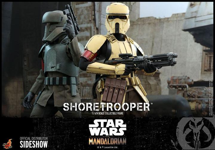 Actual product image Hot Toys Star Wars - The Mandalorian Shoretrooper 1/6 Scale Figur