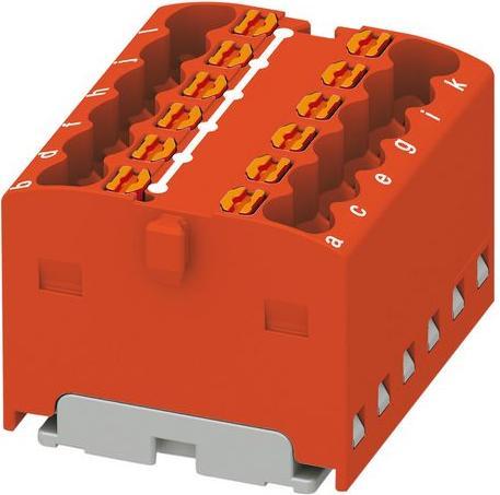 Immagine prodotto Phoenix Contact Blocco distributore PTFIX 12X1.5 RD Rosso Contenuto: 20 pezzi (3002766)