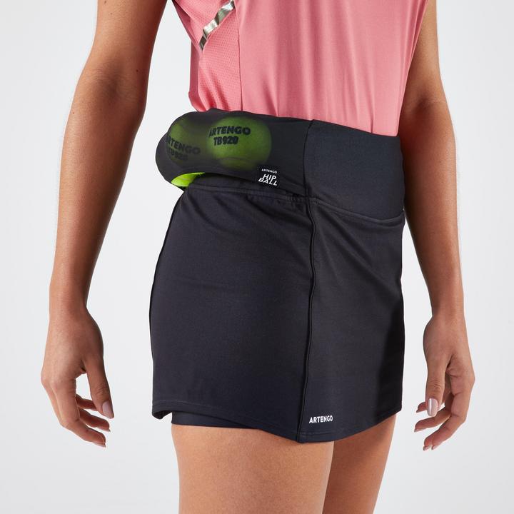 Image du produit Artengo Jupe de tennis femme - TSkirt Dry Hip Ball noir (S)