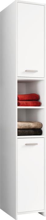 Produktbild VCM Badmöbel Hochschrank Badschrank Zalo L Drehtüren (180 x 30 x 30 cm)