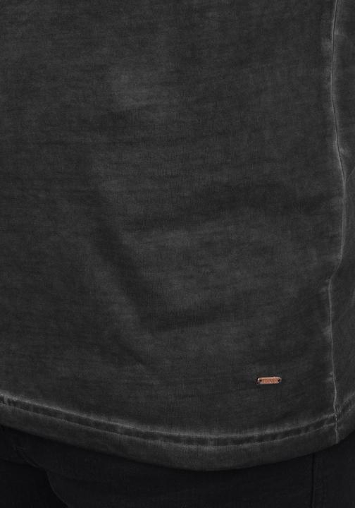 Actual product image Solid Tinox Men's Longsleeve With V-Neck Made Of 100% Cotton (L)