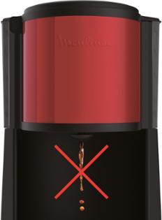 Produktbild Moulinex Subito FG370D11 Red/Black - Koffiezetapparaat