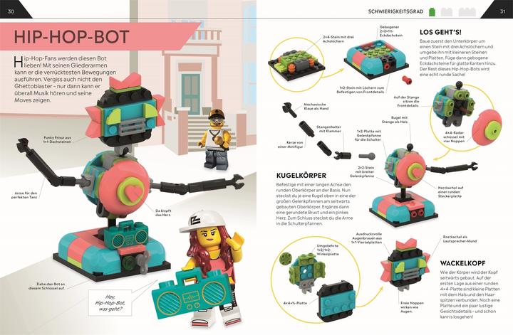 Actual product image LEGO® robot building ideas