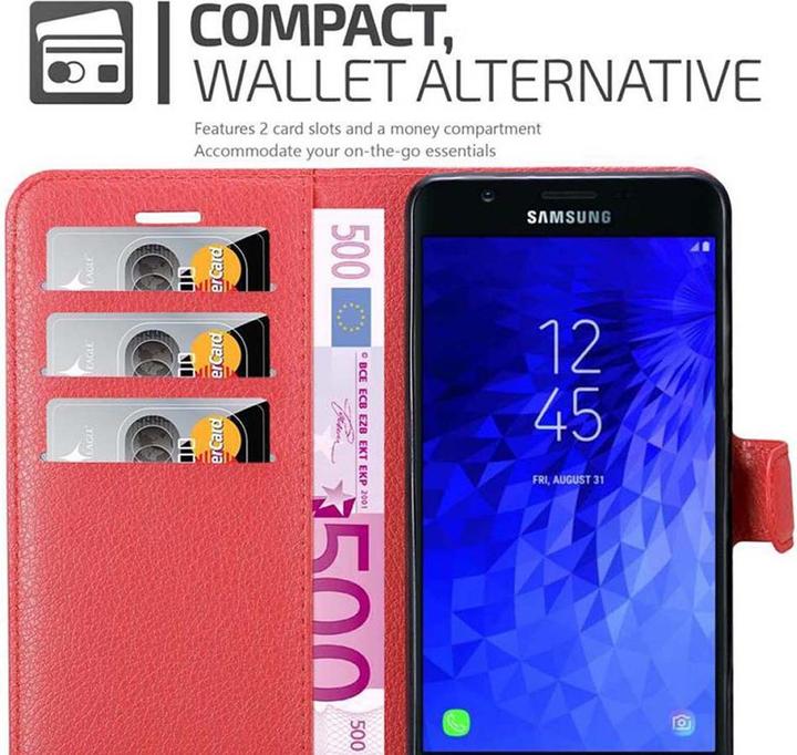 Productafbeelding Cadorabo Boek met kaft met standfunctie (Samsung Galaxy J7 2018)