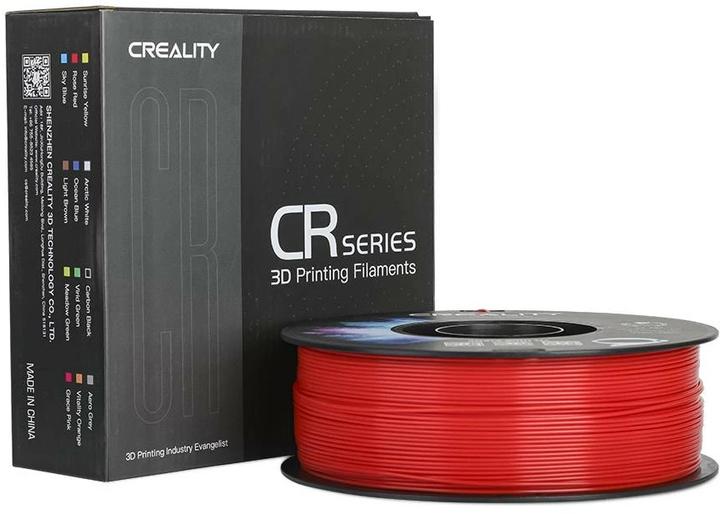 Actual product image Creality Filament ABS, Red, 1.75 mm, 1 kg (ABS, 1.75 mm, 1000 g, Red)