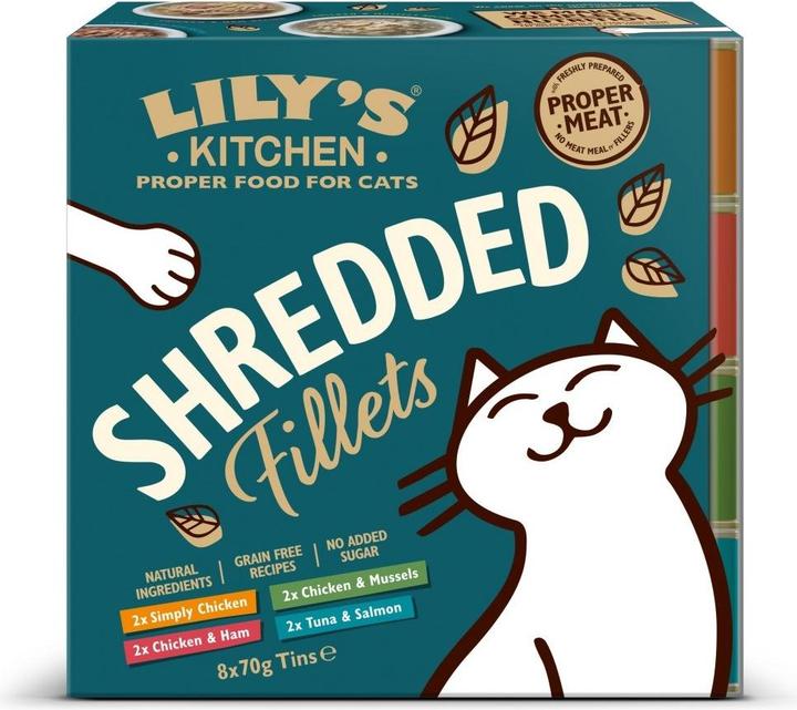 Lily's Kitchen Shredded Fillets (Adult, 8 Stk., 560 g)