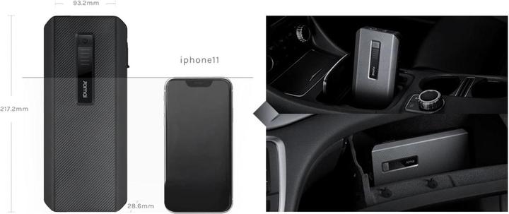 Actual product image Xiaomi 70Mai Jump Starter Max Midrive PS06 (1000 A, 18000 mAh)