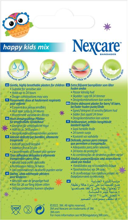 Produktbild Nexcare Happy Kids Mix (50 x)