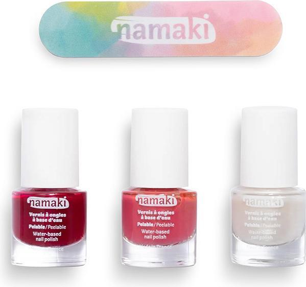 Actual product image Namaki Children's nail polish set of 3 - Fruity Sorbet
