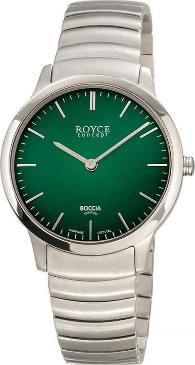 Immagine prodotto Boccia 3321-03 Royce Orologio da donna in titanio 33mm 3ATM (Orologio da polso analogico, 33 mm)