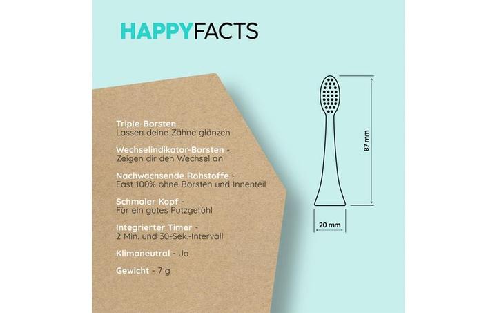 Produktbild happybrush Hpy Eco Vibe 3+Ocean (3 x)