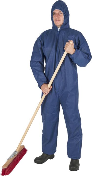 Actual product image Disposable coverall blue, size XXL (XXL)