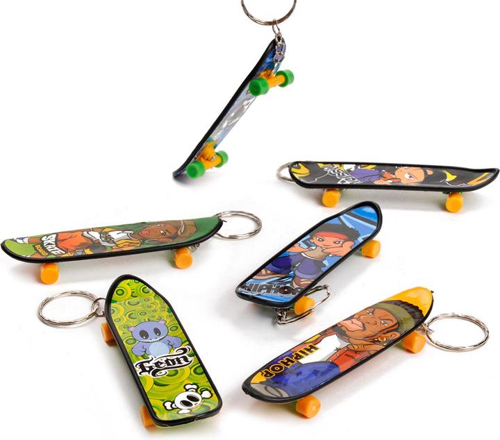 Actual product image LG-Imports Keychain Skateboard