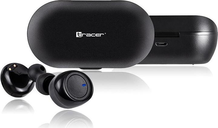Immagine prodotto Tracer TRASLU46648 cuffie/ auricolari Wireless In-ear Chiamate/Musica Bluetooth Nero (3 h, Senza fili)