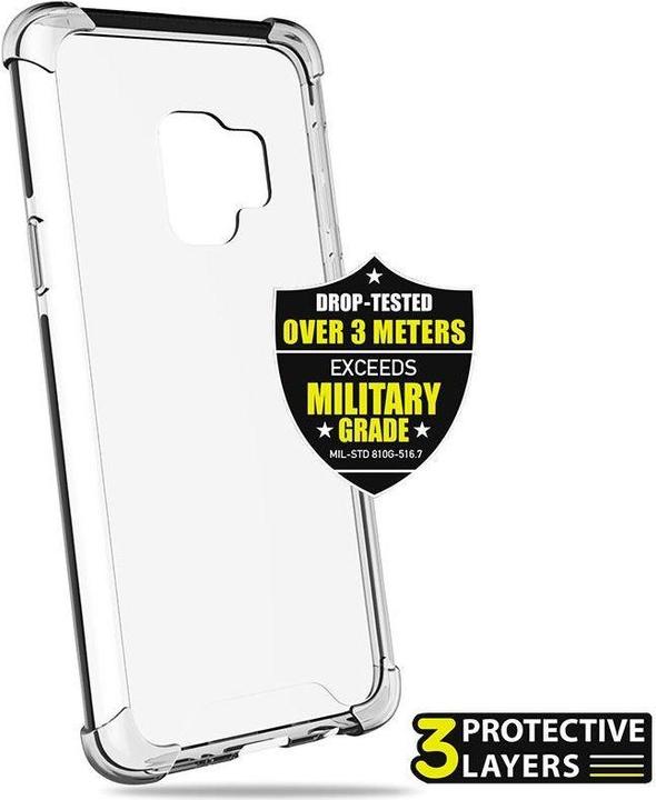 Actual product image Puro Impact Pro Hard Shield - Case for Samsung Galaxy S9+ (black) (Samsung Galaxy S9+)