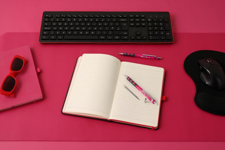 Actual product image Rotring Minenbleistift Tikky 0.7 mm, Magenta (0.70 mm, HB, 1 x)