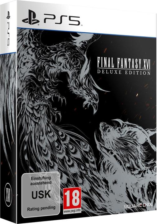 Actual product image Square Enix FF XVI PS-5 Deluxe Edition Final Fantasy (PS5, DE)