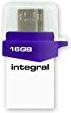 Produktbild Pendrive Micro Fusion, 16 GB (INFD16GBMIC3.0-OTG) (16 GB, USB-A, Micro USB-A)
