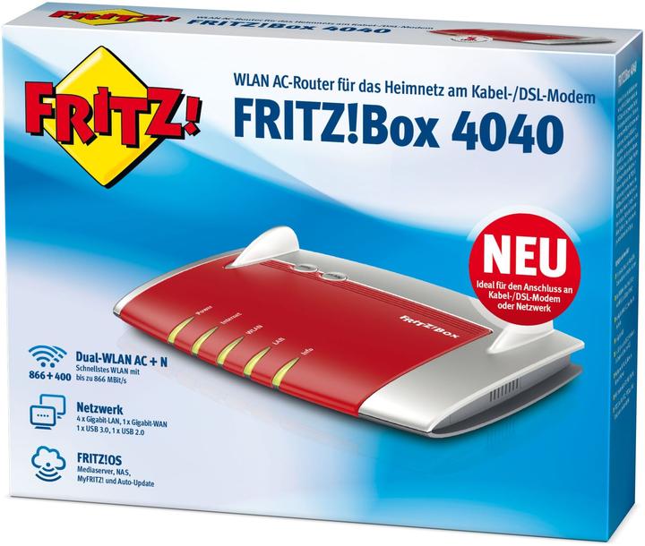 Productafbeelding AVM FRITZ!Box 4040