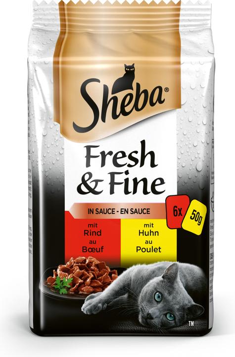 Actual product image Sheba Fresh and Fine (Adult, 6 pcs., 300 g)
