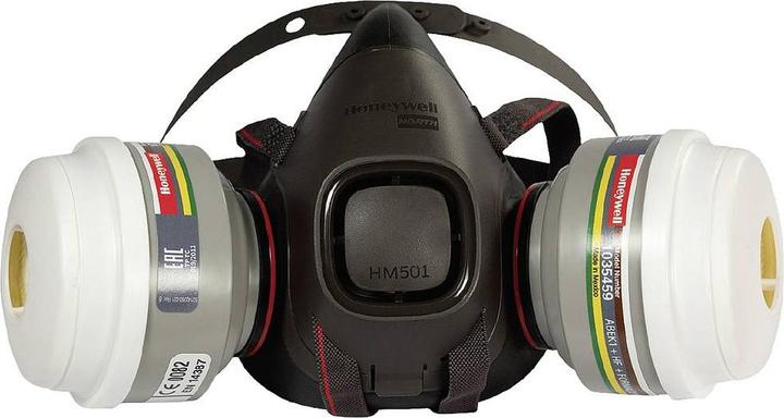 Image du produit North HM501 HM50059PSS Kit demi-masque de protection respiratoire ABEK1P3 (ABEK1P3, 1 x)