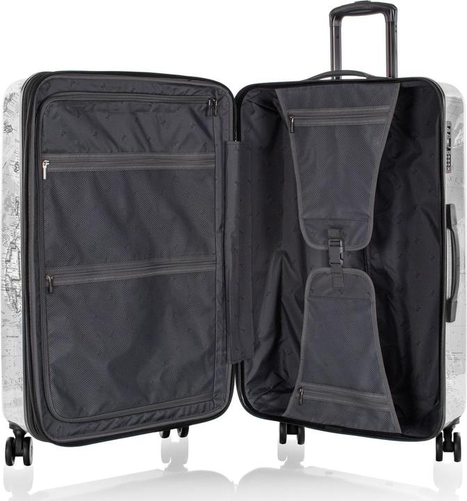 Image du produit Heys Journey Fashion Spinner -matkalaukku, mustavalkoinen kartta (127 l, L (90 - 115l))