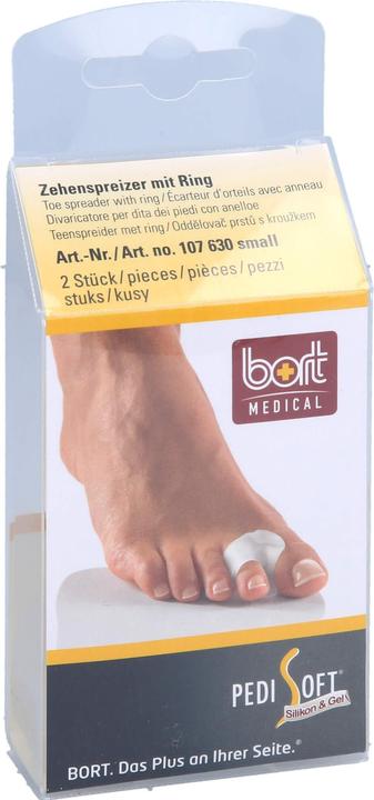 Produktbild Bort Medical Pedi Soft Zehenspreizer mit Rin small (Nagelutensil)