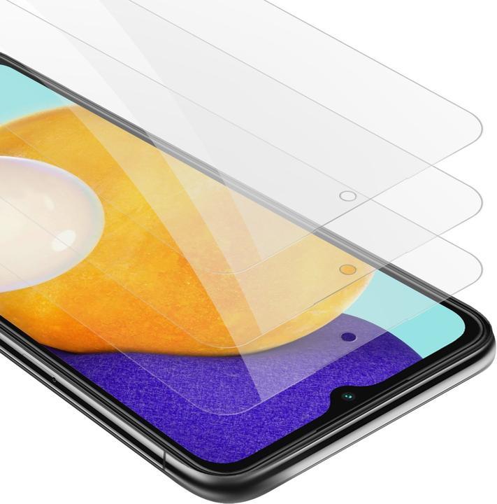 Actual product image Cadorabo 3x Tempered Glass 3er Pack Tempered (3 Piece, Samsung Galaxy A13 5G)