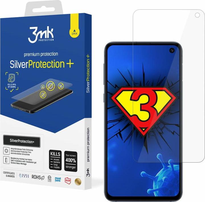 Produktbild 3MK Samsung Galaxy S10e - SilverProtection+ (1 Stück, Samsung Galaxy S10e)