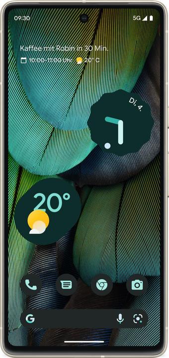 Image du produit Google Pixel 7 (128 Go, Citronnelle, 6.30", SIM + eSIM, 50 Mpx, 5G)