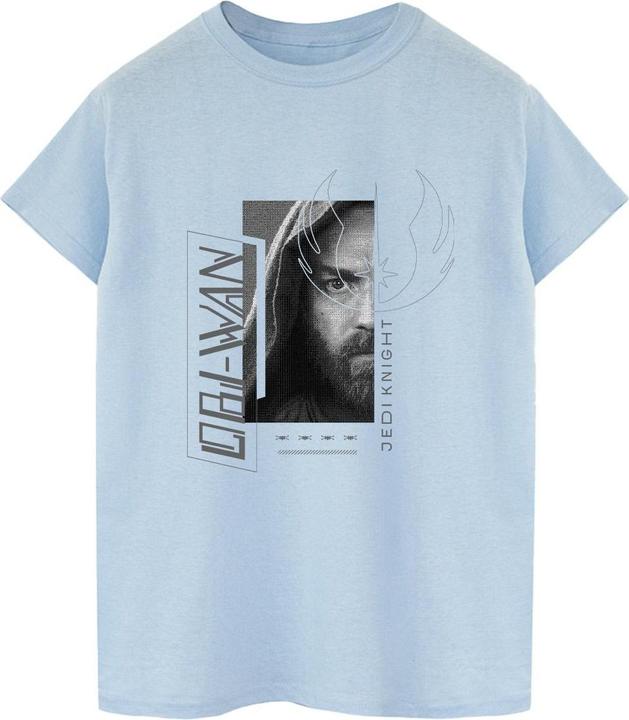 Actual product image Star Wars Mens Obi-Wan Kenobi Jedi SciFi Collage T-Shirt (XL)