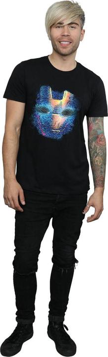 Actual product image Mens Iron Man Distressed Head T-Shirt (L)
