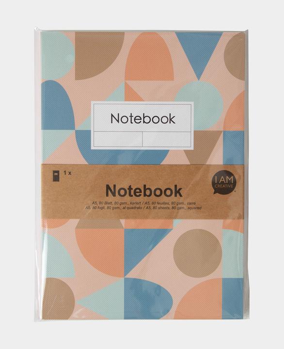 Image du produit I Am Creative Cahier de notes, A5 (A5, Quadrillé)
