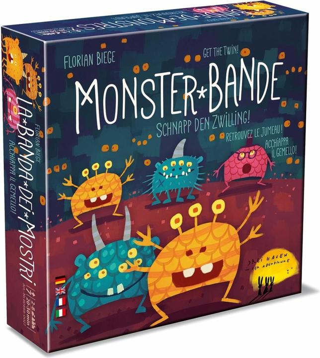 Image du produit Drei Hasen in der Abendsonne Bande de monstres (Florian Biege, Allemand, Français, Italien, Anglais)