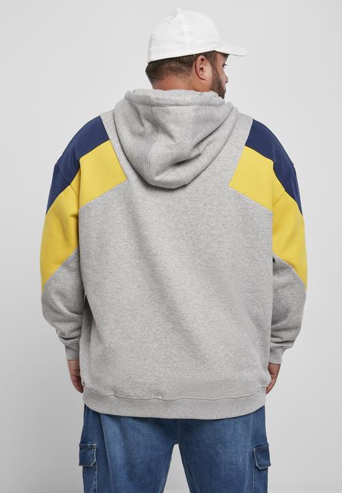 Immagine prodotto Urban Classics Felpa con cappuccio oversize a 3 toni (3XL)
