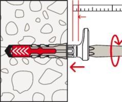 Actual product image Fischer Fisc EasyHook Angle DuoPower 8x40 (25 pcs.)
