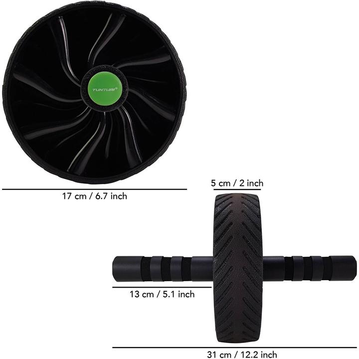 Produktbild Tunturi Exercise Wheel Ab Roller Schwarz