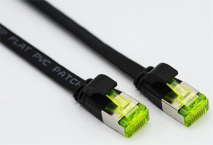 Actual product image Helos Herweck patch cable (S/FTP, CAT6a, 2 m)