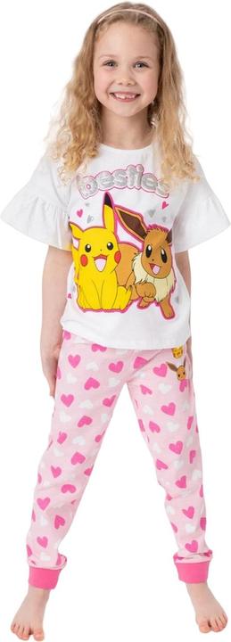 Immagine prodotto Pokémon Ragazze Besties Pikachu & Eevee Frill Set Pigiama lungo (116)